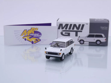 TSM MINI GT MGT00658-L # Land Range Rover Baujahr 1971 LHD " weiß " 1:64