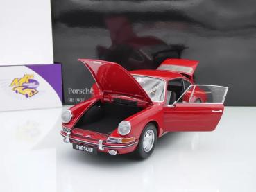 Preview: Kyosho 08969R # Porsche 911 (901) Coupe Baujahr 1964 " Signal Red " 1:18