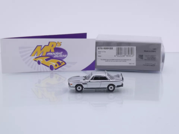 Preview: Minichamps 870020122 # BMW 3,0 CSL Baujahr 1973 " silbermetallic " 1:87