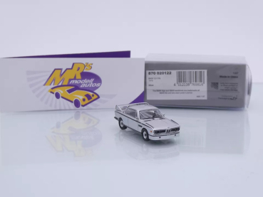 Preview: Minichamps 870020122 # BMW 3,0 CSL Baujahr 1973 " silbermetallic " 1:87