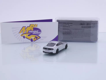 Preview: Minichamps 870087028 # Ford Mustang Baujahr 2018 " silbermetallic " 1:87