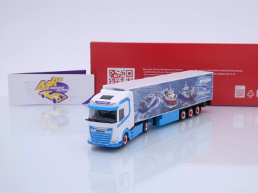 Herpa 317955 # DAF XG+ Kühlkoffer-Sattelzug " Vebatrans Transport NL " 1:87