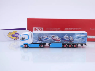 Preview: Herpa 317955 # DAF XG+ Kühlkoffer-Sattelzug " Vebatrans Transport NL " 1:87