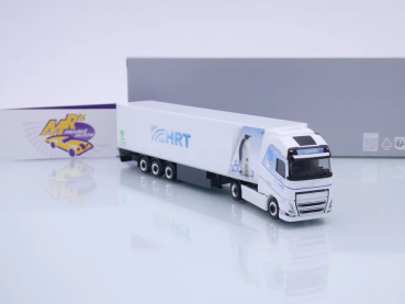 Preview: Herpa 957083 # Volvo FH Gl. XL Kühlkoffer-Sattelzug " HRT Intertrans " 1:87
