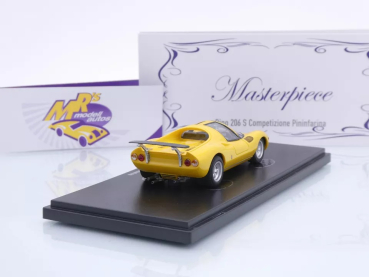 Preview: Autocult 90267 # Ferrari Dino 206 S Pininfarina Baujahr 1967 " ferrarigelb " 1:43