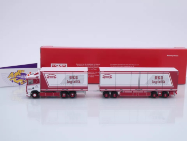 Preview: Herpa 317535 # Scania CS20 ND Schwedencombi " Daniel Karlsson Transport " 1:87