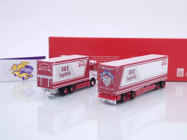 Preview: Herpa 317535 # Scania CS20 ND Schwedencombi " Daniel Karlsson Transport " 1:87