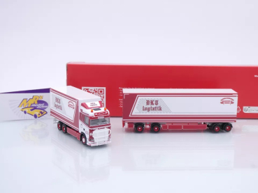 Preview: Herpa 317535 # Scania CS20 ND Schwedencombi " Daniel Karlsson Transport " 1:87