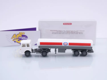 Preview: Wiking 0805 97 # MAN F7 Tank-Sattelzug Baujahr 1967-72 weiß-rot " Esso " 1:87