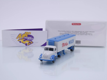 Wiking 0520 04 # Magirus Hauber Kühlkoffer-SZ Baujahr 1958-67 " Moha Milch " 1:87