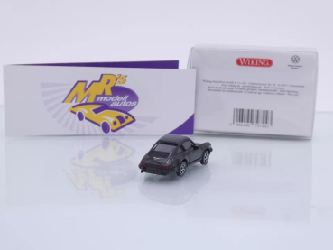 Preview: Wiking 0161 03 # Porsche 911 SC Coupe Baujahr 1978-84 " schwarz-orange " 1:87