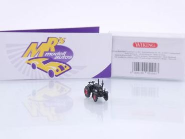 Preview: Wiking 0951 04 # Lanz Bulldog 8506 Traktor Baujahr 1936-54 " schwarz " 1:160