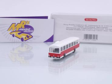 Wiking 0970 08 # Mercedes-Benz O 305 Stadtbus Baujahr 1969-85 " weiß-rot " 1:160