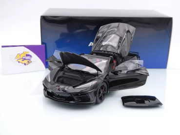 Preview: AUTOart 71280 # Chevrolet Corvette C8 Stingray Baujahr 2020 " Black / schwarz " 1:18