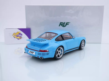 Preview: Almost Real 880302 # RUF Porsche CTR Anniversary Baujahr 2017 " babyblau " 1:18