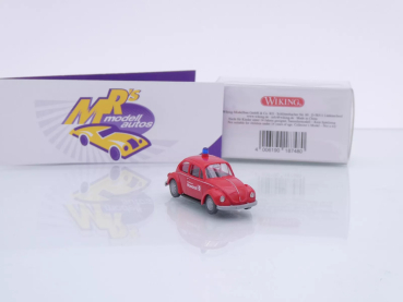 Preview: Wiking 0795 09 # VW Käfer 1303 Baujahr 1972-74 " Feuerwehr Hoechst " 1:87