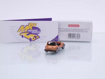 Preview: Wiking 0034 11 # VW Buggy Cabriolet Baujahr 1964-75 " kupfermetallic " 1:87