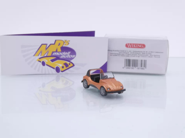Preview: Wiking 0034 11 # VW Buggy Cabriolet Baujahr 1964-75 " kupfermetallic " 1:87