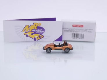 Preview: Wiking 0034 11 # VW Buggy Cabriolet Baujahr 1964-75 " kupfermetallic " 1:87