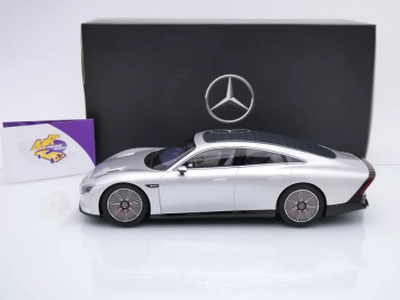Preview: NZG B66960599 # Mercedes-Benz Vision EQXX Baujahr 2022 " silbermetallic " 1:18
