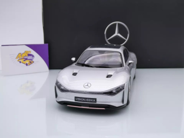 Preview: NZG B66960599 # Mercedes-Benz Vision EQXX Baujahr 2022 " silbermetallic " 1:18