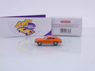 Preview: Wiking 0187 03 # BMW 1600 GT Coupe Baujahr 1967-68 " orange " 1:87