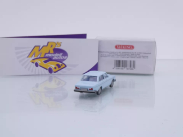 Preview: Wiking 0264 08 # Volvo 264 GLE Limousine Baujahr 1976-78 " weißblau " 1:87