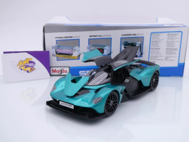 Preview: Maisto 31465 # Aston Martin Valkyrie Baujahr 2021 " racinggrünmetallic " 1:18