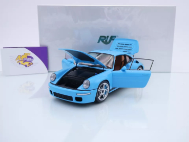 Preview: Almost Real 880302 # RUF Porsche CTR Anniversary Baujahr 2017 " babyblau " 1:18