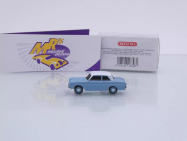Preview: Wiking 0202 04 # Ford Taunus 12M Baujahr 1962-66 " pastellblau-weiß " 1:87