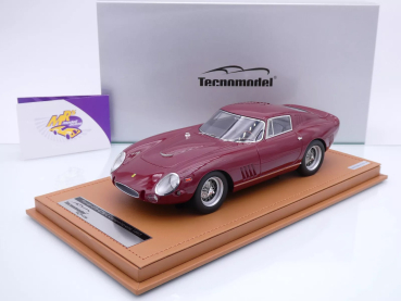 Tecnomodel TM18-85E # Ferrari 275 GTB/C Competizione Baujahr 1965 " dunkelrot " 1:18