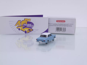 Preview: Wiking 0202 04 # Ford Taunus 12M Baujahr 1962-66 " pastellblau-weiß " 1:87