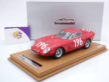 Tecnomodel TM18-85F # Ferrari 275 GTB/C #196 Targa Florio 1965 " G. Biscaldi - B. Deserti " 1:18