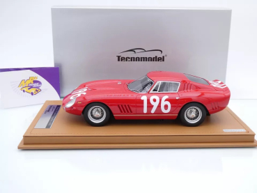 Preview: Tecnomodel TM18-85F # Ferrari 275 GTB/C #196 Targa Florio 1965 " G. Biscaldi - B. Deserti " 1:18