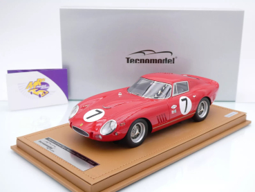 Tecnomodel TM18-85G # Ferrari 275 GTB/C #7 Nassau Throphy 1965 " C. Kolb " 1:18