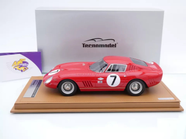 Preview: Tecnomodel TM18-85G # Ferrari 275 GTB/C #7 Nassau Throphy 1965 " C. Kolb " 1:18