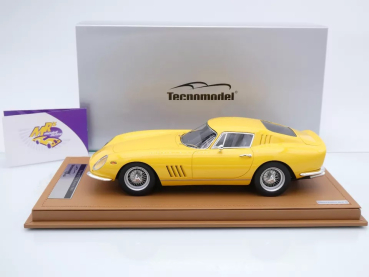 Preview: Tecnomodel TM18-85H # Ferrari 275 GTB Competizione Baujahr 1965 " ferrarigelb " 1:18