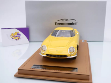 Preview: Tecnomodel TM18-85H # Ferrari 275 GTB Competizione Baujahr 1965 " ferrarigelb " 1:18