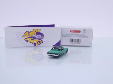 Preview: Wiking 0792 08 # VW Porsche 914 Baujahr 1969-76 " leuchtgrün-schwarz " 1:87