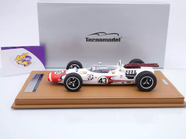 Preview: Tecnomodel TM18-178B # Lola T90 Nr.43 6th Indy 500 1966 " Jackie Stewart " 1:18