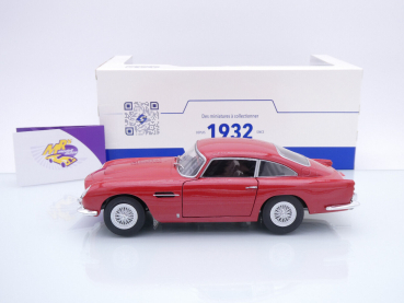 Preview: Solido S1807103 # Aston Martin DB5 Coupe Baujahr 1964 " rotmetallic " 1:18