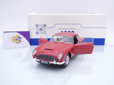 Preview: Solido S1807103 # Aston Martin DB5 Coupe Baujahr 1964 " rotmetallic " 1:18
