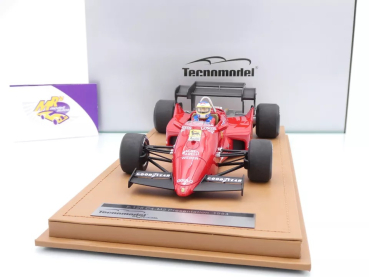 Preview: Tecnomodel TM18-316C # Ferrari 126 C4-M2 F1 Presentation 1984 " Michele Alboreto " 1:18