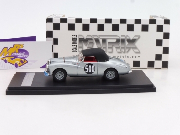 Preview: Matrix 41807-022 # Sunbeam Alpine No.500 Rallye des Alpes 1954 " Moss-Cutts " 1:43