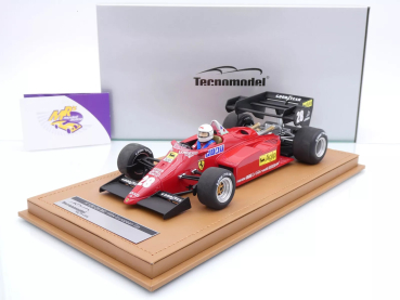 Tecnomodel TM18-316A # Ferrari 126 C4-M2 F1 European GP 1984 " Rene Arnoux " 1:18