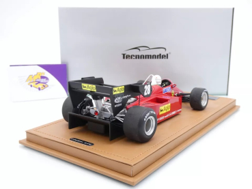 Preview: Tecnomodel TM18-316A # Ferrari 126 C4-M2 F1 European GP 1984 " Rene Arnoux " 1:18