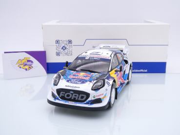 Solido S1809504 # Ford Puma Rally 1 Schweden Rallye 2024 " Fourmaux - Coria " 1:18
