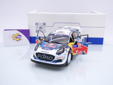 Preview: Solido S1809504 # Ford Puma Rally 1 Schweden Rallye 2024 " Fourmaux - Coria " 1:18