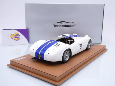 Preview: Tecnomodel TM18-279C # Ferrari 375 Plus Cunningham SCCA 1954 " P. Walters " 1:18