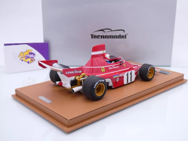 Preview: Tecnomodel TM18-313B # Ferrari F. 312 B3 F1 German GP 1974 " C. Regazzoni " 1:18